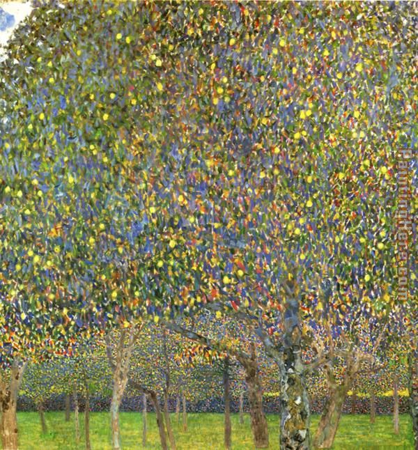 Pear Tree painting - Gustav Klimt Pear Tree art painting